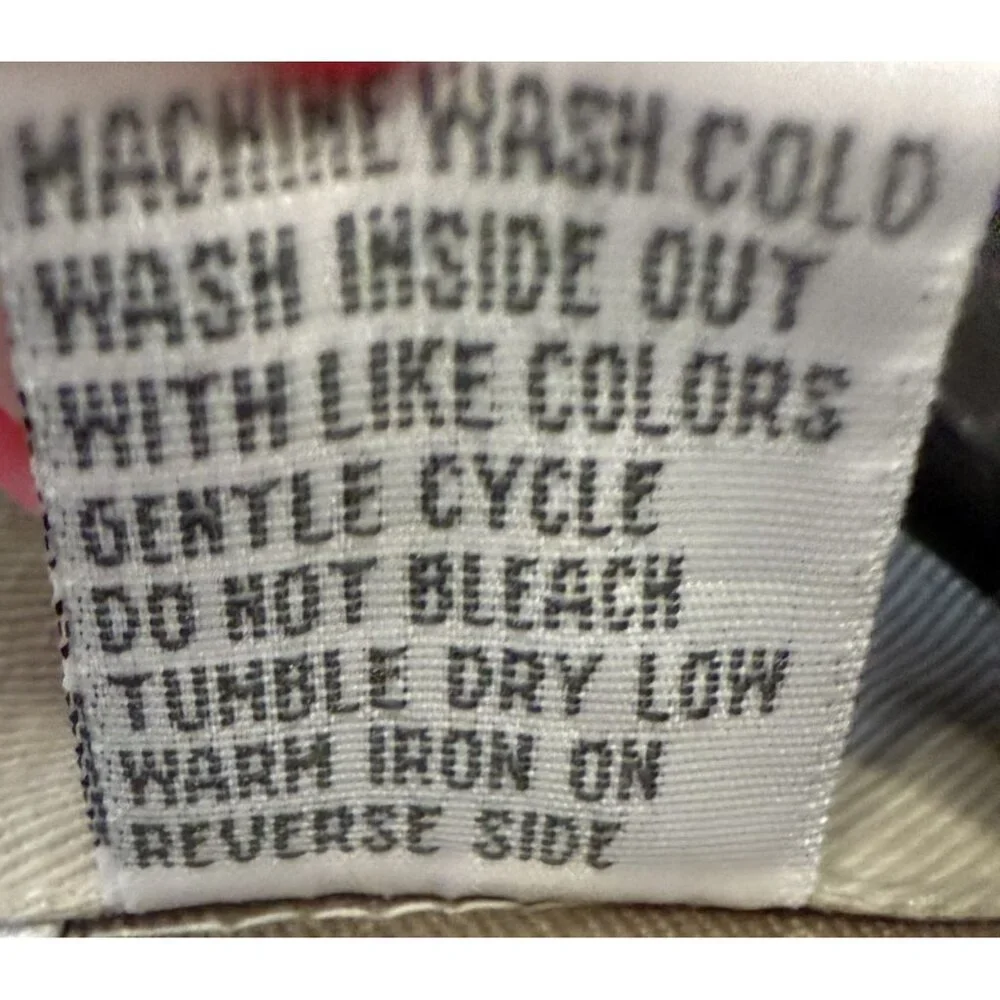 Christopher & Banks Womens Embroidered Chore Jacket Angels Cat Gardening L 90s - Picture 7 of 10